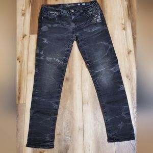 NWT Miss Me Mid Rise 31 Skinny Black